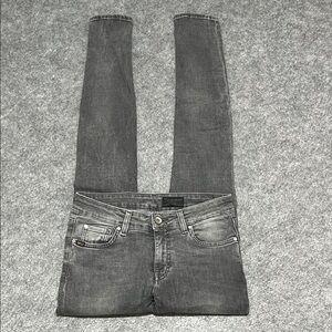 Tiger of Sweden Women’s “Slight” Skinny Grey Denim Jeans